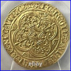1380-1422 FRANCE CHARLES VI E. D.'Or GOLD COIN PCGS MS62