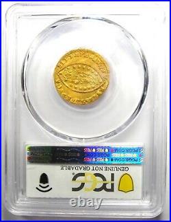 1684 Italy Venice Gold Zecchino Christ Coin PCGS Uncirculated Detail (UNC MS)