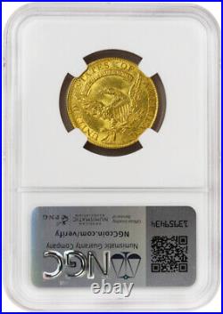 1812 $5 Capped Bust, NGC MS61 Rare Gold Coin