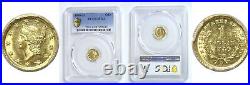 1849-D $1 Gold Coin PCGS MS-63