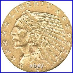1911 $5 Indian Head Gold Half Eagle 2024