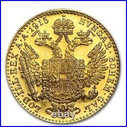 1915.1107OZ of PURE GOLD AUSTRIAN 1DUCAT BU PROOFLIKE $328.88 BUY