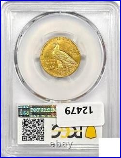 1915 $5 Indian Head Gold Half Eagle MS62 PCGS
