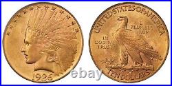 1926 $10 Gold Indian Head PCGS MS63 Gold Eagle 735231