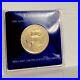 1975 $100 GOLD Coin Barbados BU Specimen Franklin Mint USA