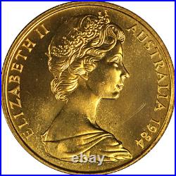 1984 Australia $200 Uncirculated Gold Coin Koala 0.916 Fine 10 Gram OGP