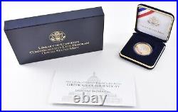 2000 $10 Library Of Congress Bimetallic Commemorative Coin Gold/Platinum 3357