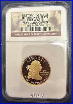 2007-W Rarely Seen 1/2 oz Gold coin