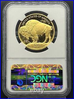 2009-W $50 Gold Buffalo NGC PF70UCAM Proof Ultra Cameo Early Releases Coin