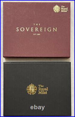 2019 GREAT BRITAIN GOLD SOVEREIGN BRILLIANT UNCIRCULATED With BOX/COA