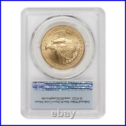 2022 $50 Gold American Eagle PCGS MS70 FS First Strike 1oz 22KT graded coin