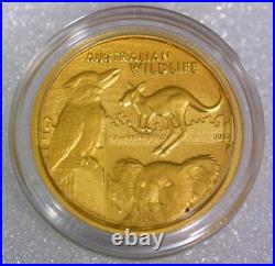 2022-P 1/4 oz Australian Gold Coin 25 Dollars (Mintage1,000) BU UNCIRCULATED