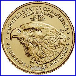 2023 American Gold Eagle 1/10 oz $5 NGC MS70