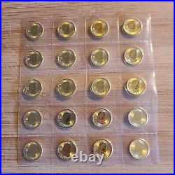 2023 Canada Gold Maple Leaf 1/10 oz $5 BU Twenty 20 Coins Mint Sealed