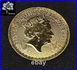 2023 Great Britain 1/2 oz. 9999 Gold Britannia £50 Queen Elizabeth II BU