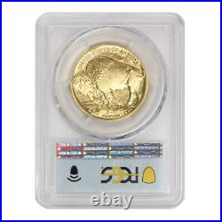 2024 $50 American Gold Buffalo PCGS MS70 First Day of Issue coin Flag Label