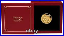 2024 Australia Lunar Series Year of the Dragon 1/4oz Gold Coin NGC PF 70 UCAM