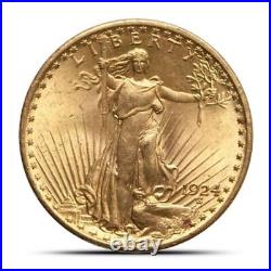 $20 Saint Gaudens Gold Coin (BU)