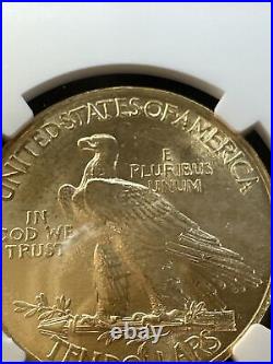 BRILLIANT UNCIRCULATED 1910 P $10 Indian Gold Eagle MS-61 NGC SEE VIDEO