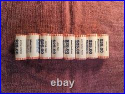 Presidential Gold Dollar Coin Rolls Lot of 8 Uncirculated GREAT CHRISTMAS GIFT