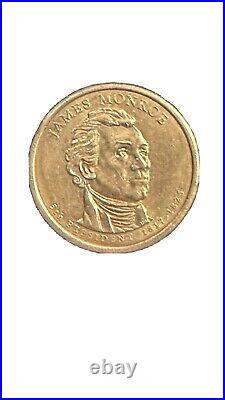 Presidential Gold JAMES MONROE 1$ Coin. RARE