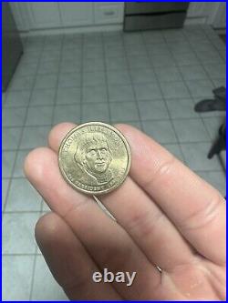 Thomas Jefferson 2007 D Very Rare Gold Dollar Coin 1801-1809