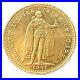 Unc Ms 1907-kb Gold Hungary 10 Korona Emperor Franz Joseph Coin